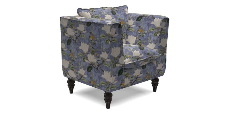 Aysgarth Chair in Two Tone Plain Biscuit