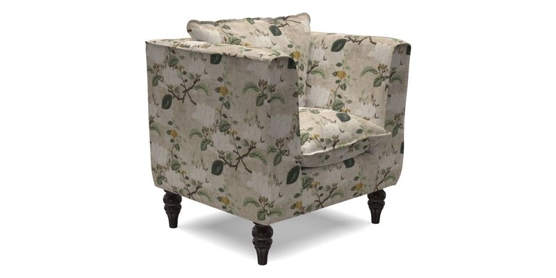 Aysgarth Chair in Two Tone Plain Biscuit