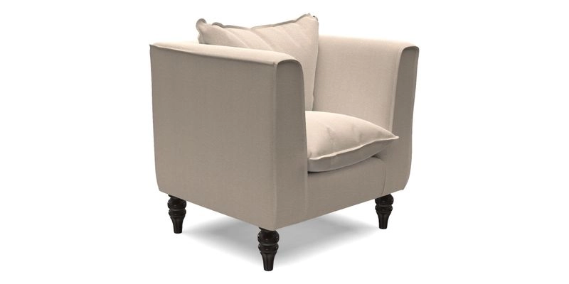Aysgarth Chair in Two Tone Plain Biscuit