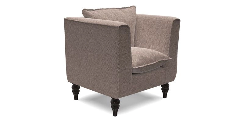 Aysgarth Chair in Two Tone Plain Biscuit