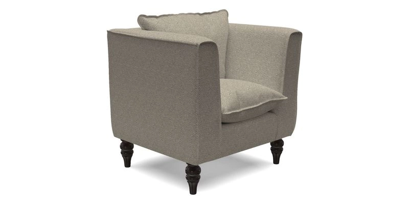 Aysgarth Chair in Two Tone Plain Biscuit