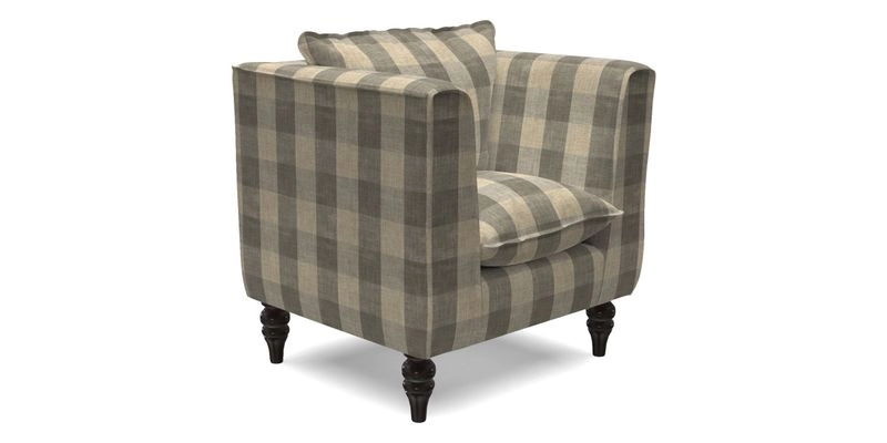 Aysgarth Chair in Two Tone Plain Biscuit