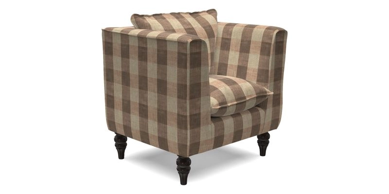 Aysgarth Chair in Two Tone Plain Biscuit