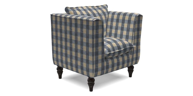 Aysgarth Chair in Two Tone Plain Biscuit