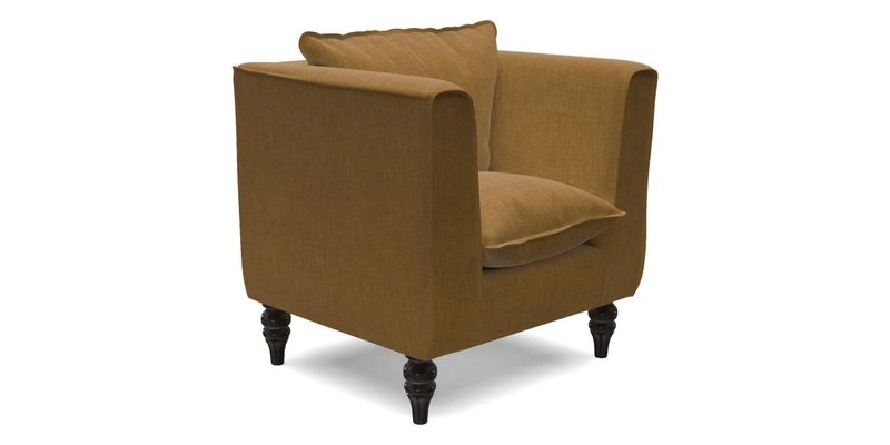 Aysgarth Chair in Two Tone Plain Biscuit
