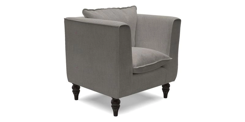 Aysgarth Chair in Two Tone Plain Biscuit