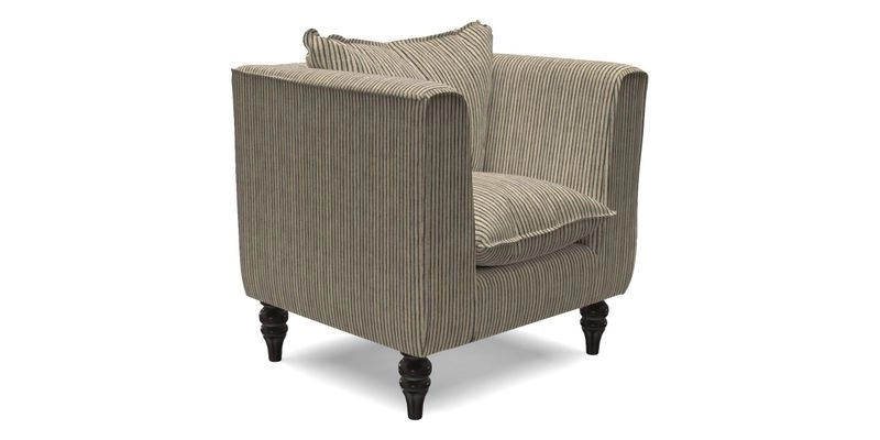 Aysgarth Chair in Two Tone Plain Biscuit