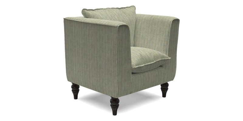 Aysgarth Chair in Two Tone Plain Biscuit