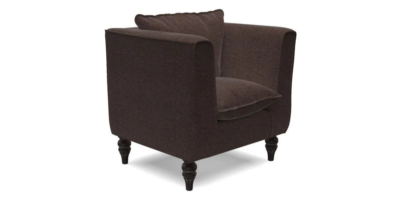 Aysgarth Chair in Two Tone Plain Biscuit