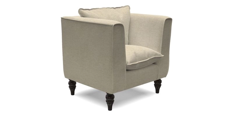 Aysgarth Chair in Two Tone Plain Biscuit