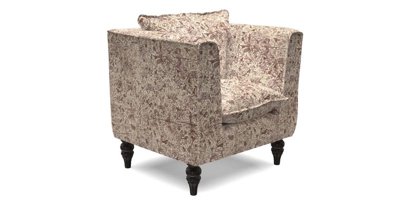 Aysgarth Chair in Two Tone Plain Biscuit