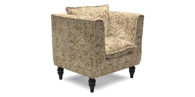 Aysgarth Chair in Two Tone Plain Biscuit