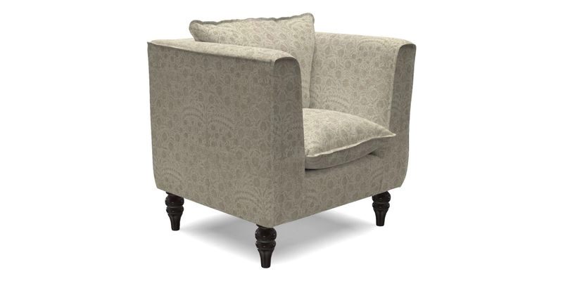 Aysgarth Chair in Two Tone Plain Biscuit