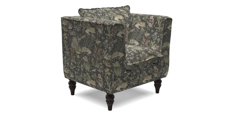 Aysgarth Chair in Two Tone Plain Biscuit