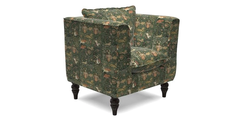 Aysgarth Chair in Two Tone Plain Biscuit