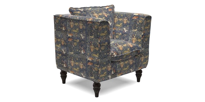 Aysgarth Chair in Two Tone Plain Biscuit