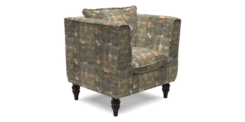 Aysgarth Chair in Two Tone Plain Biscuit