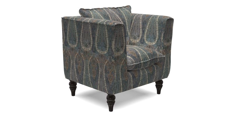 Aysgarth Chair in Two Tone Plain Biscuit