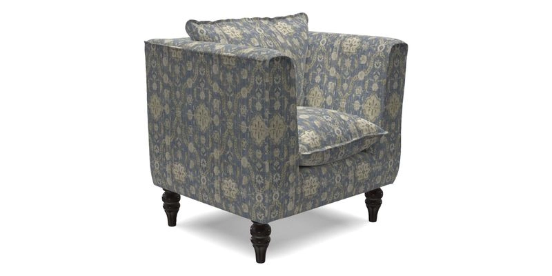 Aysgarth Chair in Two Tone Plain Biscuit