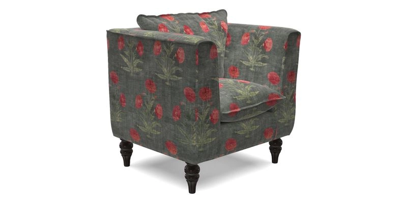 Aysgarth Chair in Two Tone Plain Biscuit