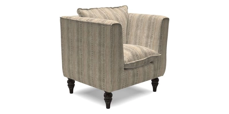 Aysgarth Chair in Two Tone Plain Biscuit