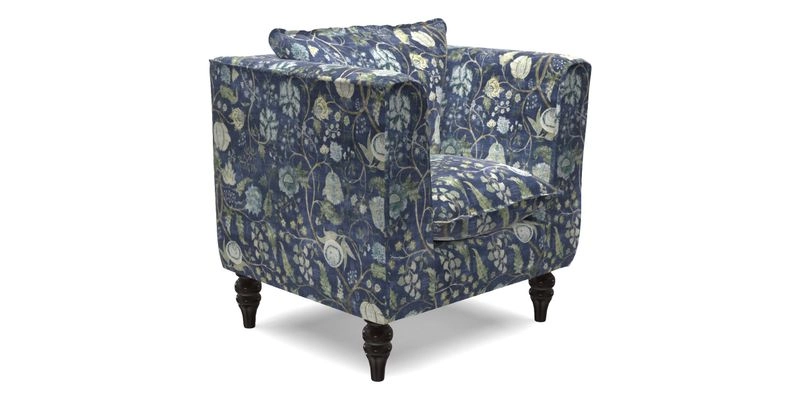 Aysgarth Chair in Two Tone Plain Biscuit