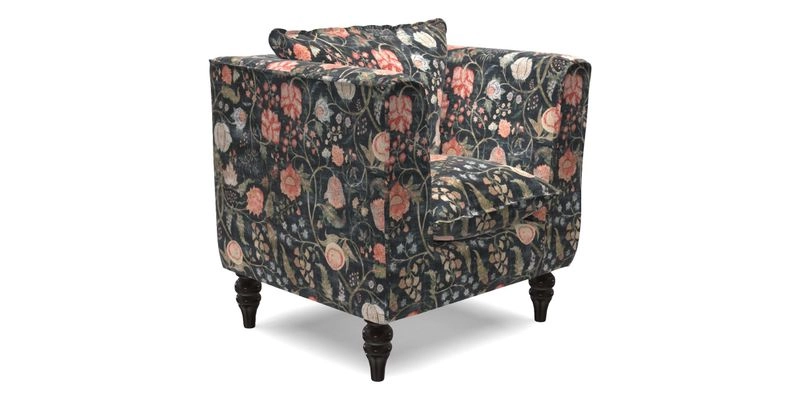 Aysgarth Chair in Two Tone Plain Biscuit