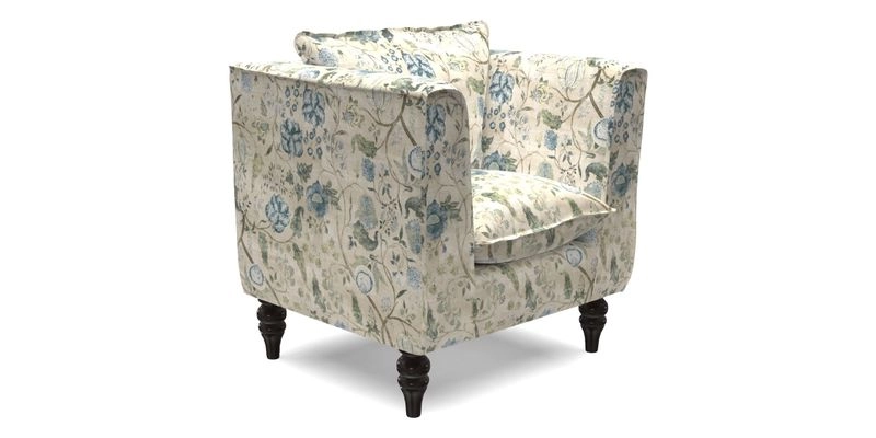 Aysgarth Chair in Two Tone Plain Biscuit