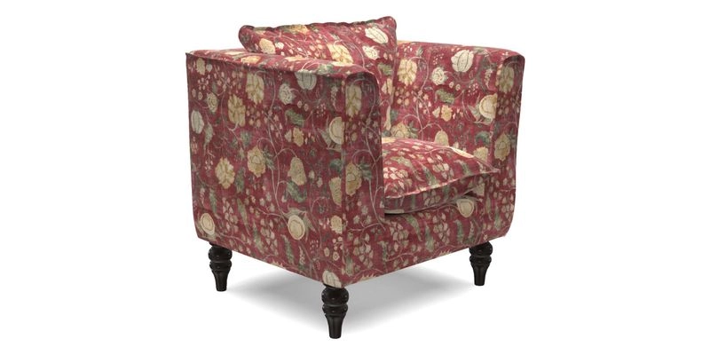 Aysgarth Chair in Two Tone Plain Biscuit