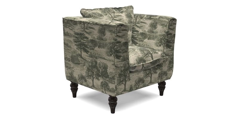 Aysgarth Chair in Two Tone Plain Biscuit