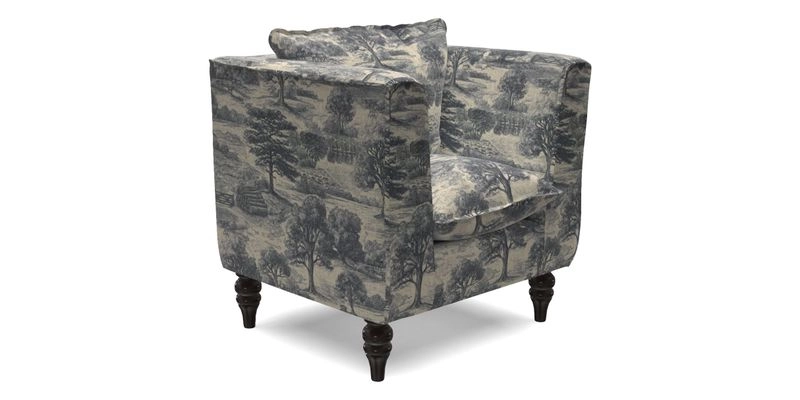 Aysgarth Chair in Two Tone Plain Biscuit