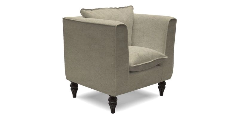 Aysgarth Chair in Two Tone Plain Biscuit