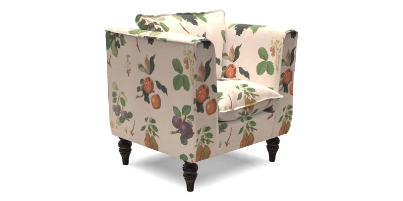 Aysgarth Chair in Two Tone Plain Biscuit