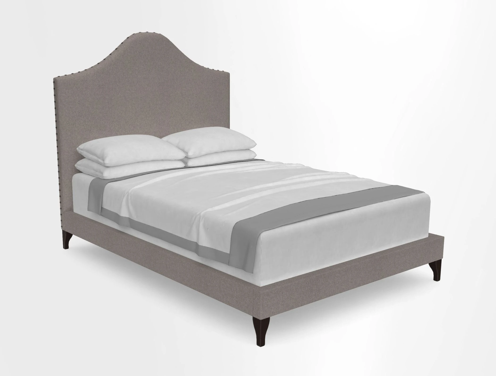 Bermondsey Bed in RHS Collection William Hooker Design Fruit Base in Whitewell Meringue