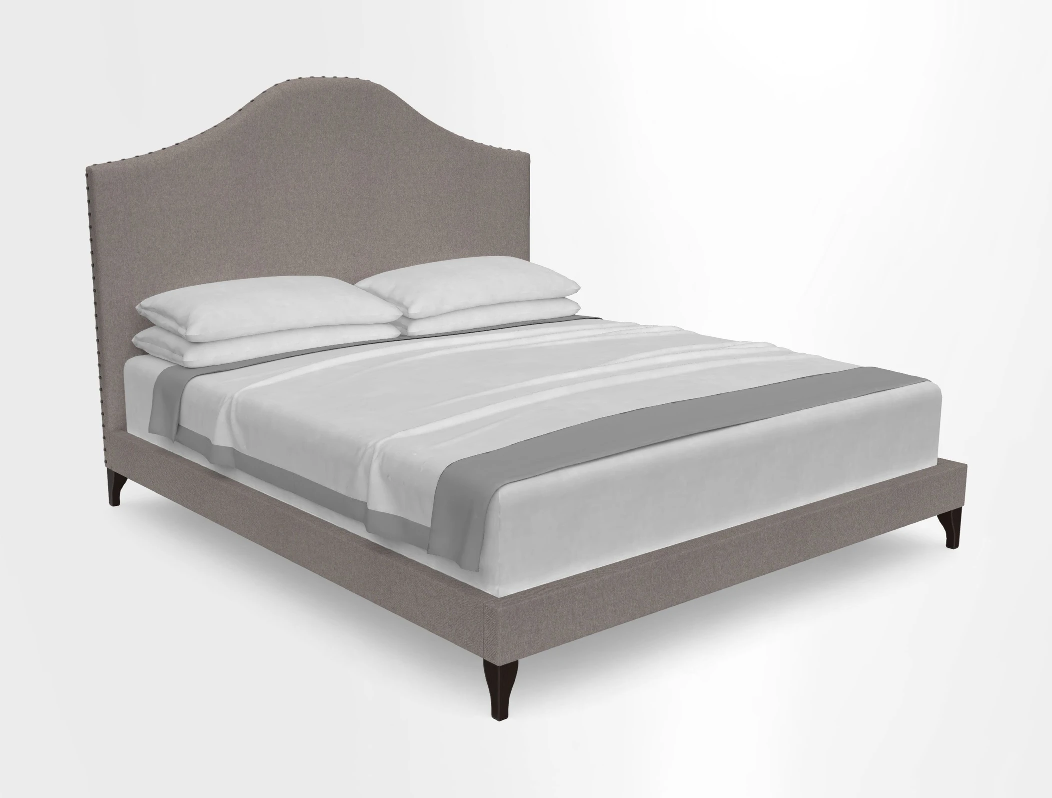 Bermondsey Bed in RHS Collection William Hooker Design Fruit Base in Whitewell Meringue