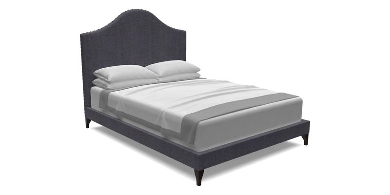 Bermondsey King Bed in RHS Collection William Hooker Design Fruit Base in Whitewell Meringue