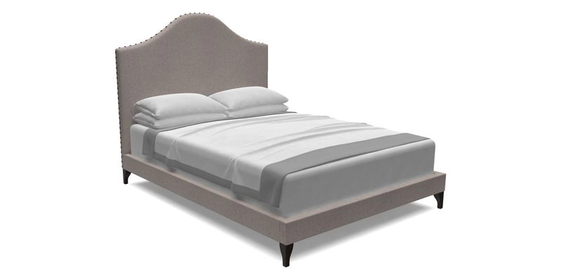 Bermondsey King Bed in RHS Collection William Hooker Design Fruit Base in Whitewell Meringue