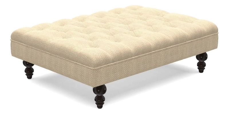 Bedham Footstool in RHS Gertrude Jekyll Lattice Green Bedham Footstool in RHS Gertrude Jekyll Lattice Green