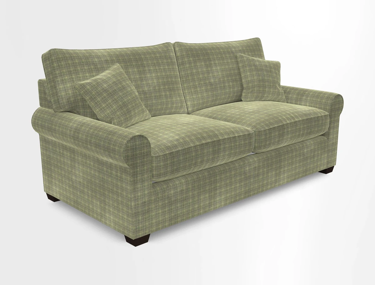 Bignor 3 Seater Sofa in V&A Drawn From Nature Oak Tree Gold