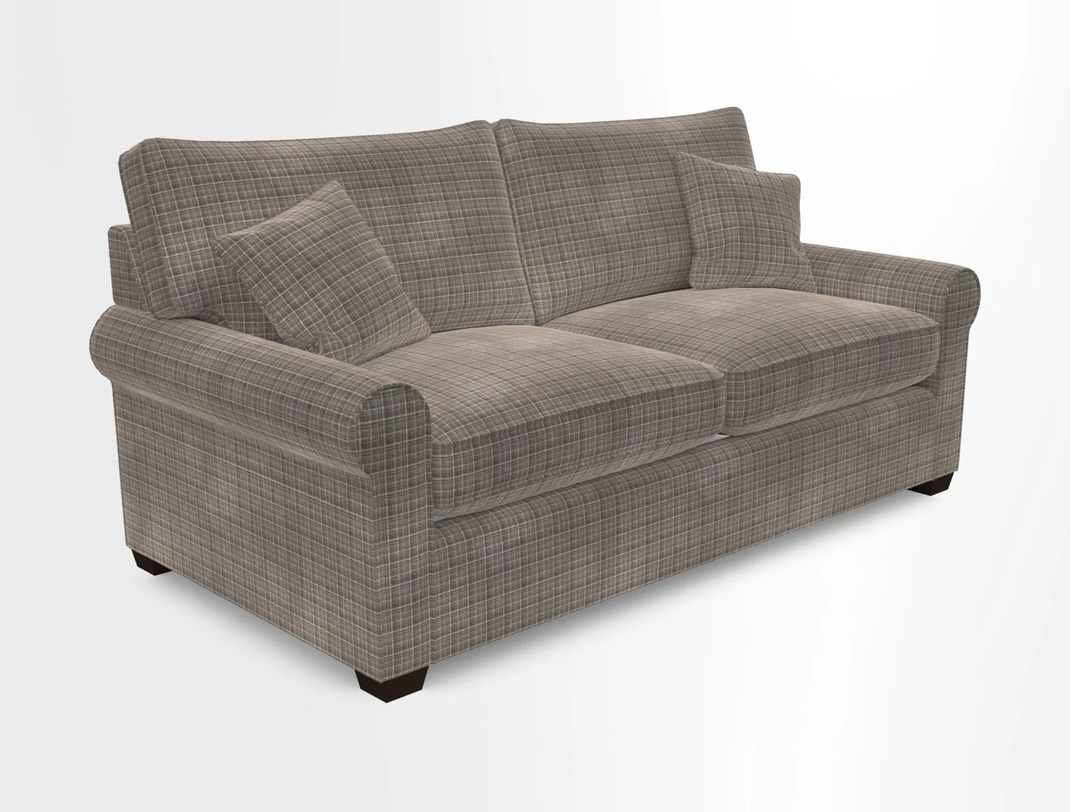 Bignor 3 Seater Sofa in V&A Drawn From Nature Oak Tree Gold