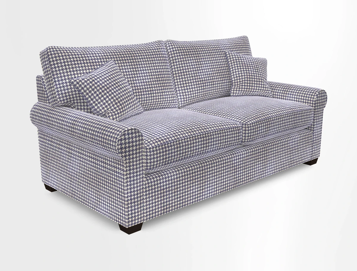 Bignor 3 Seater Sofa in V&A Drawn From Nature Oak Tree Gold