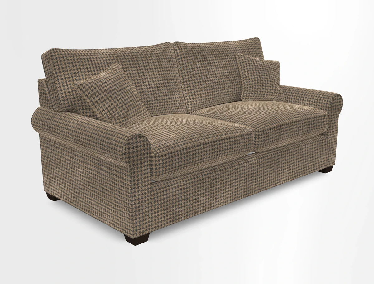 Bignor 3 Seater Sofa in V&A Drawn From Nature Oak Tree Gold