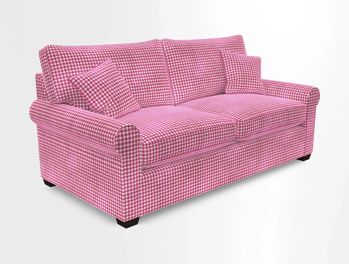 Bignor 3 Seater Sofa in V&A Drawn From Nature Oak Tree Gold