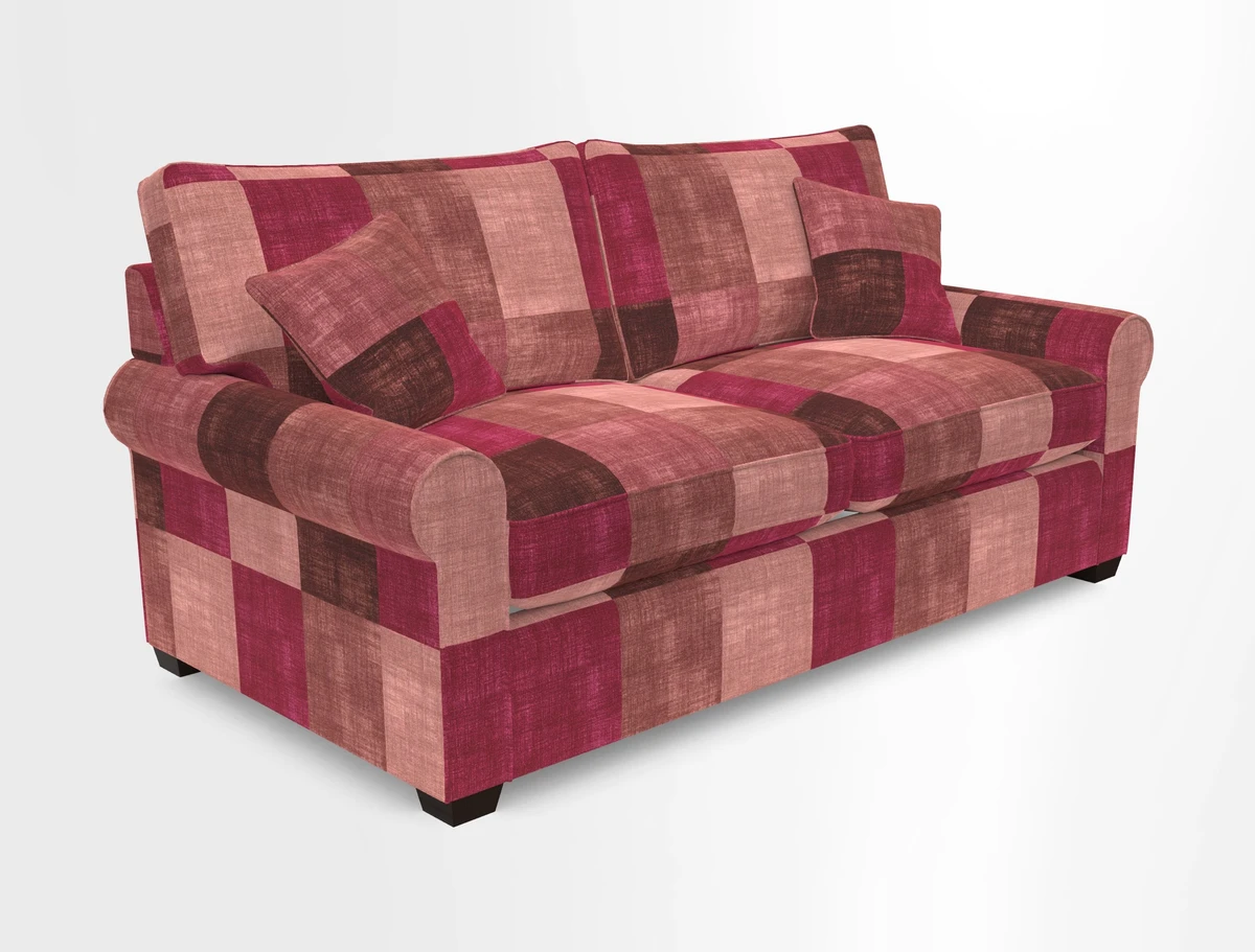 Bignor 3 Seater Sofa in V&A Drawn From Nature Oak Tree Gold