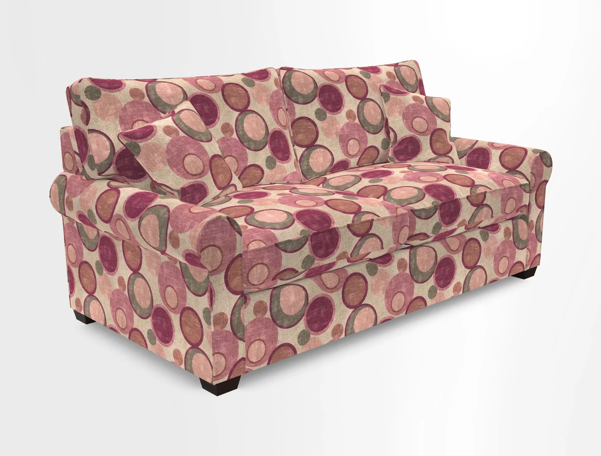 Bignor 3 Seater Sofa in V&A Drawn From Nature Oak Tree Gold