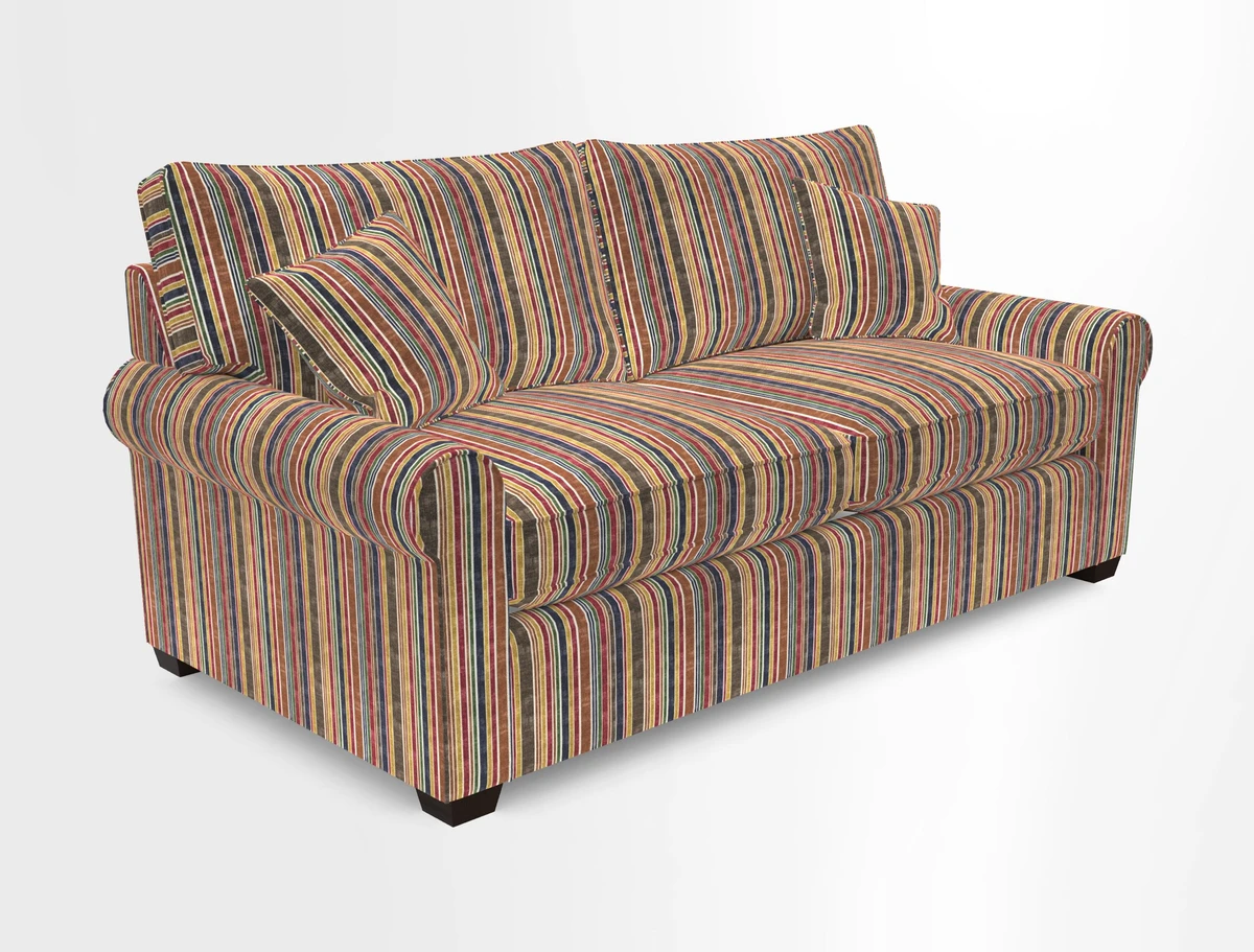 Bignor 3 Seater Sofa in V&A Drawn From Nature Oak Tree Gold