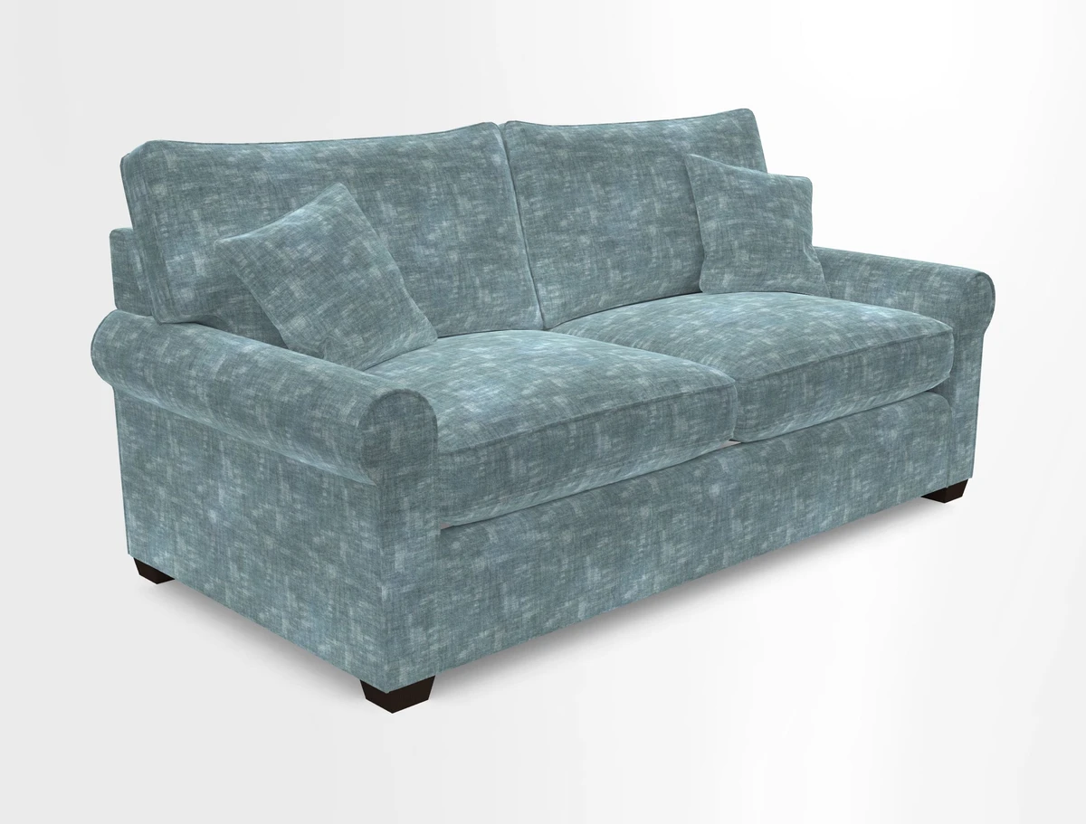 Bignor 3 Seater Sofa in V&A Drawn From Nature Oak Tree Gold
