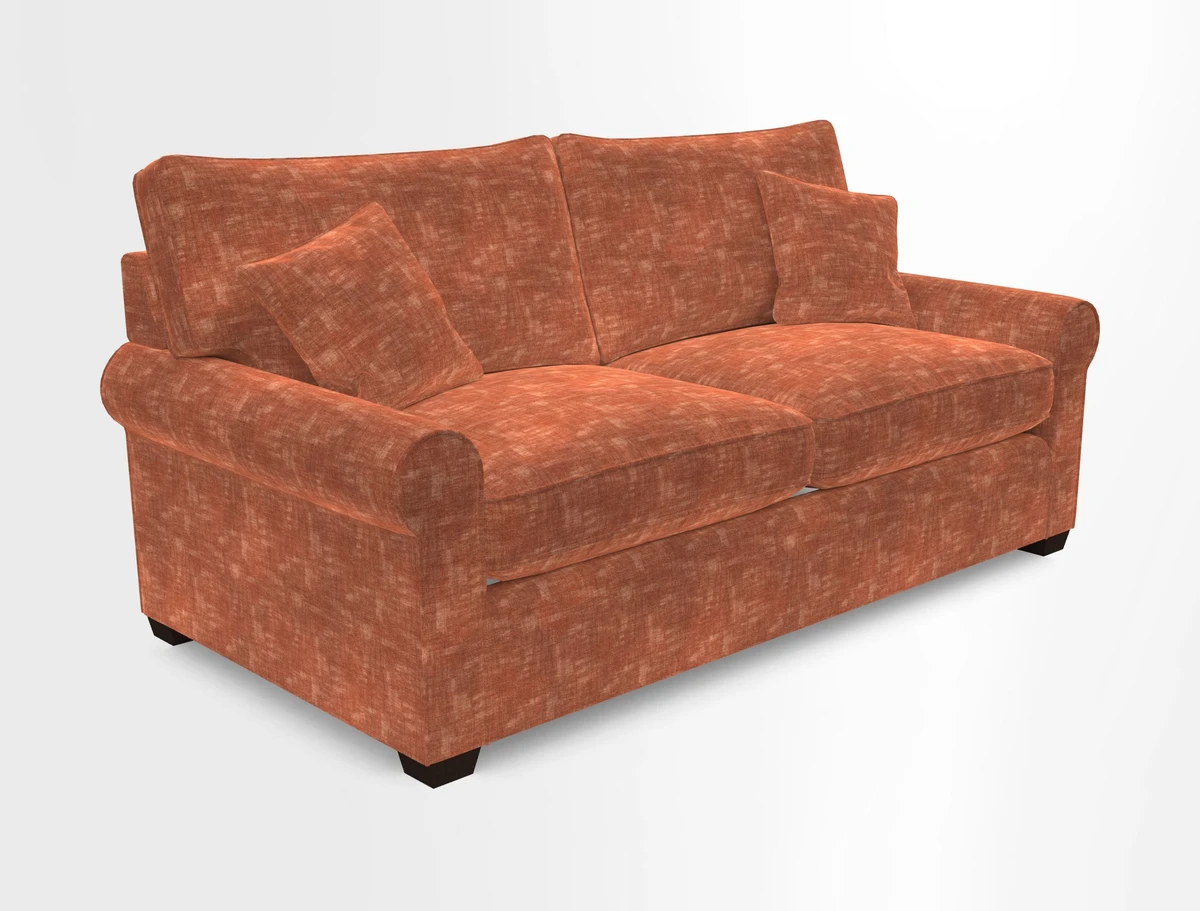 Bignor 3 Seater Sofa in V&A Drawn From Nature Oak Tree Gold