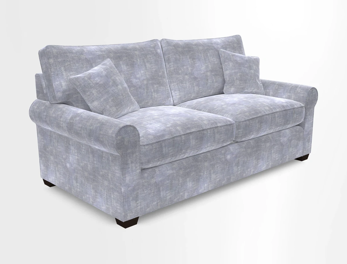 Bignor 3 Seater Sofa in V&A Drawn From Nature Oak Tree Gold