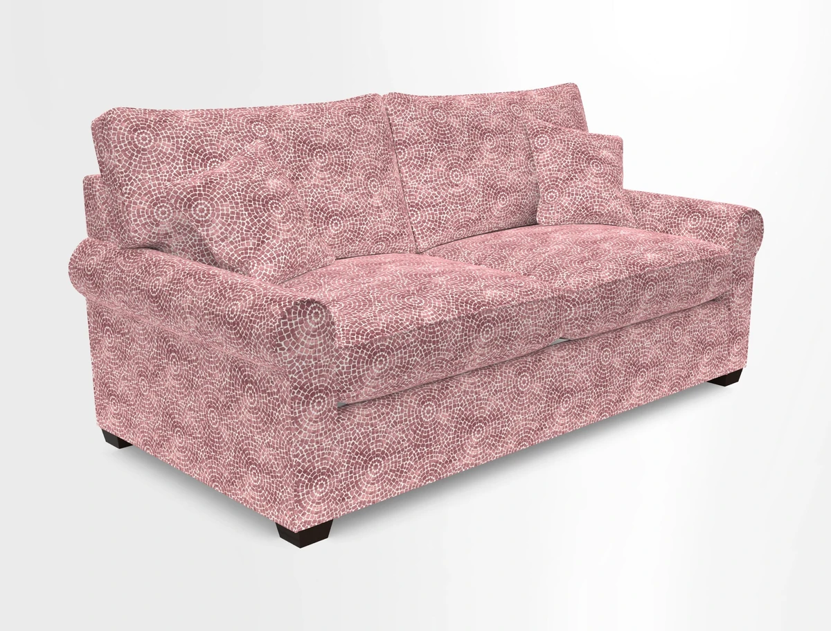 Bignor 3 Seater Sofa in V&A Drawn From Nature Oak Tree Gold